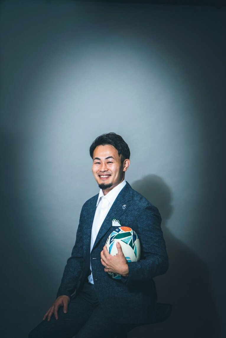 現在は順天堂大学医学部3年生の福岡堅樹　©︎Asami Enomoto