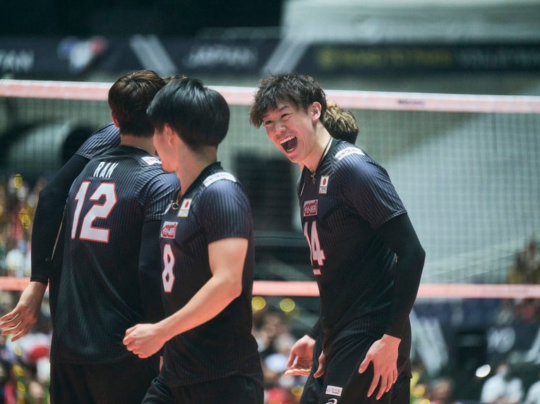 石川祐希（パリ五輪予選トルコ戦）©︎Yuki Suenaga