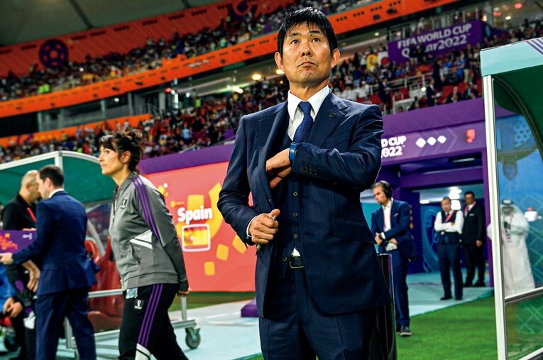 森保監督　©Takuya Sugiyama/JMPA