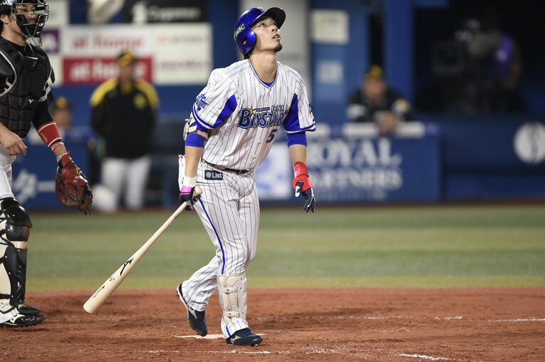 倉本寿彦。2017年には全試合に出場、打率.262をマークした　©Naoya Sanuki