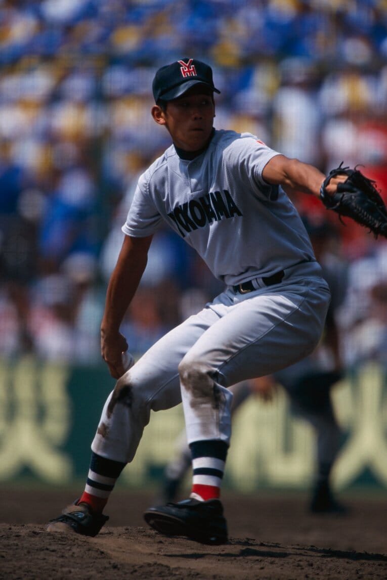 話題性、実力ともにピカイチだった松坂　©Hideki Sugiyama