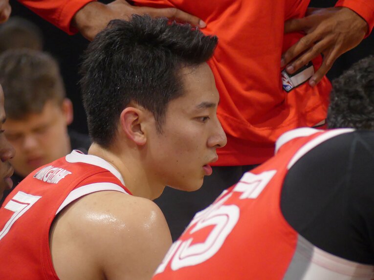 Gリーグではシーズン通して31試合、合計980分間出場した（今年3月撮影）　©︎Yoko Miyaji