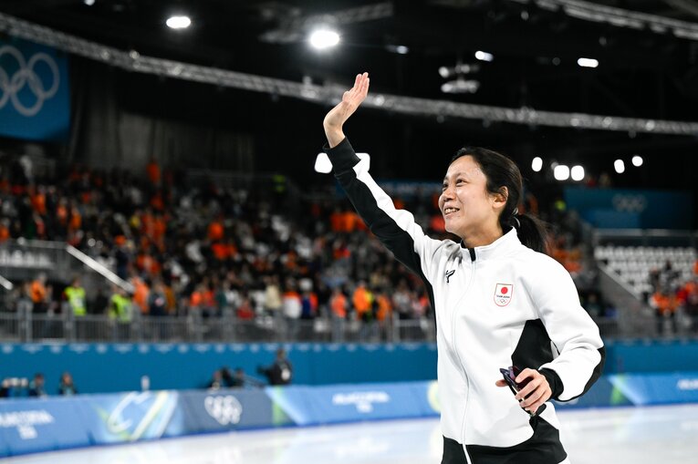 2026年ミラノ五輪の高木美帆　 ©Asami Enomoto/JMPA