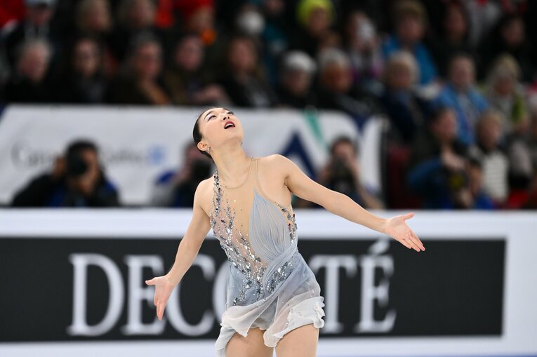 4位スタートとなったSPの演技　©Getty Images