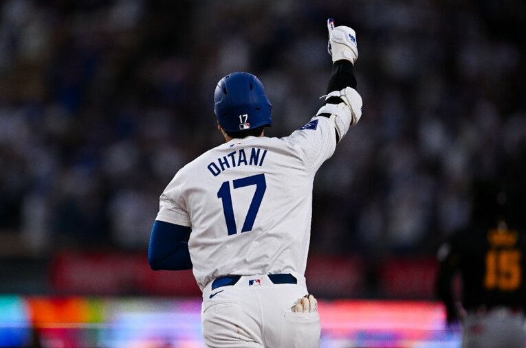 三冠王も視野に活躍を続けるドジャースの大谷翔平 ／ photograph by Getty Images