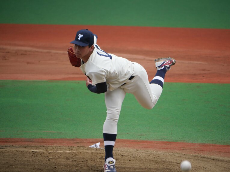 スカウトから高評価を得ている細野晴希（東洋大）©︎PPAB-lab.