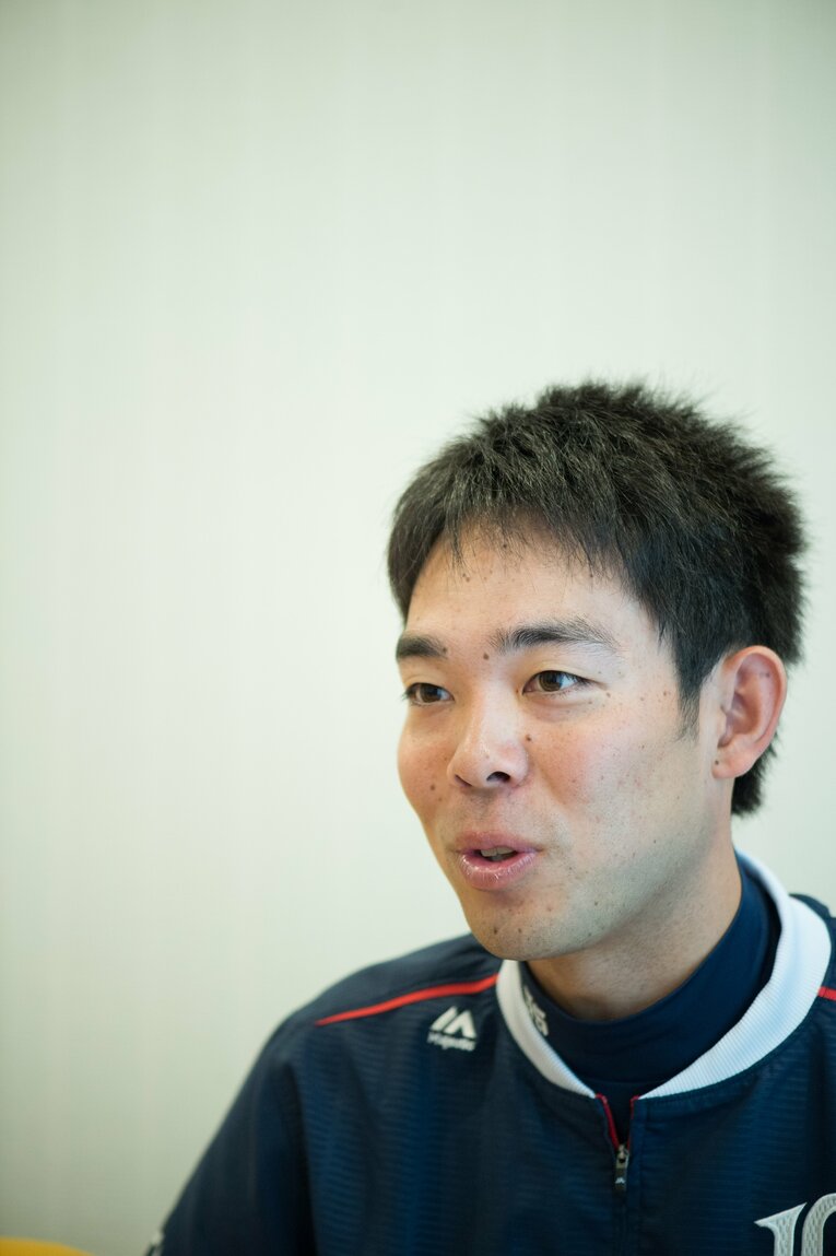 28歳当時の西武・秋山　©Nanae Suzuki