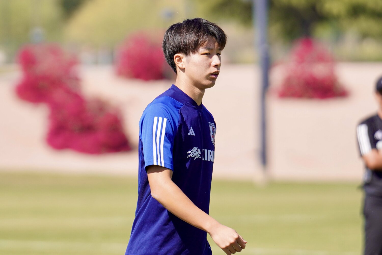 ストライカーらしいメンタリティを持つ内野航 ©Atsushi Iio