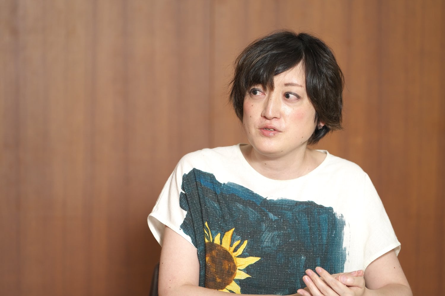 好角家として知られるコラムニストの能町みね子氏 ©Hideki Sugiyama