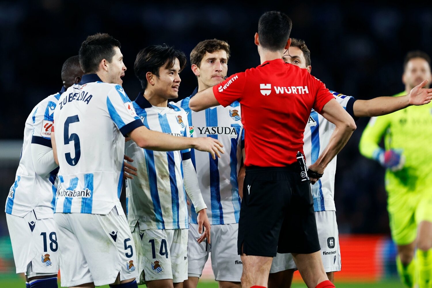 三たびのゴール取り消しにソシエダイレブンも“なんで!?”という空気に