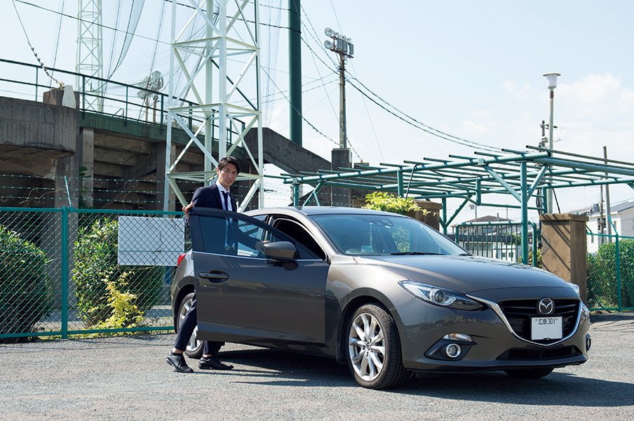 ＜V3の原動力ここにあり＞只今カープスカウト運転中。＜Number Web＞ photograph by Miki Fukano