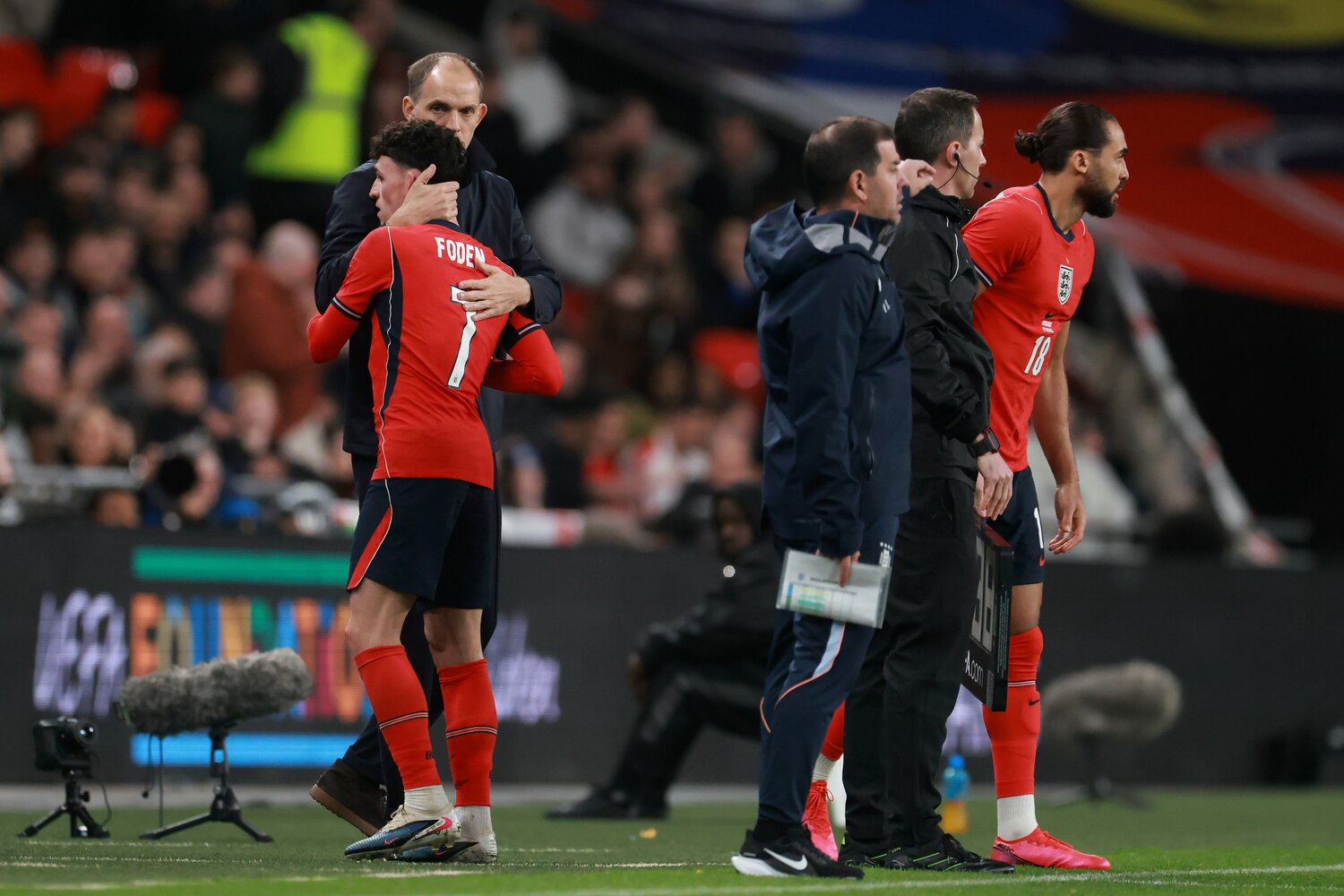 トゥヘル監督はウルグアイ戦でもフォデンを先発起用した　©Getty Images