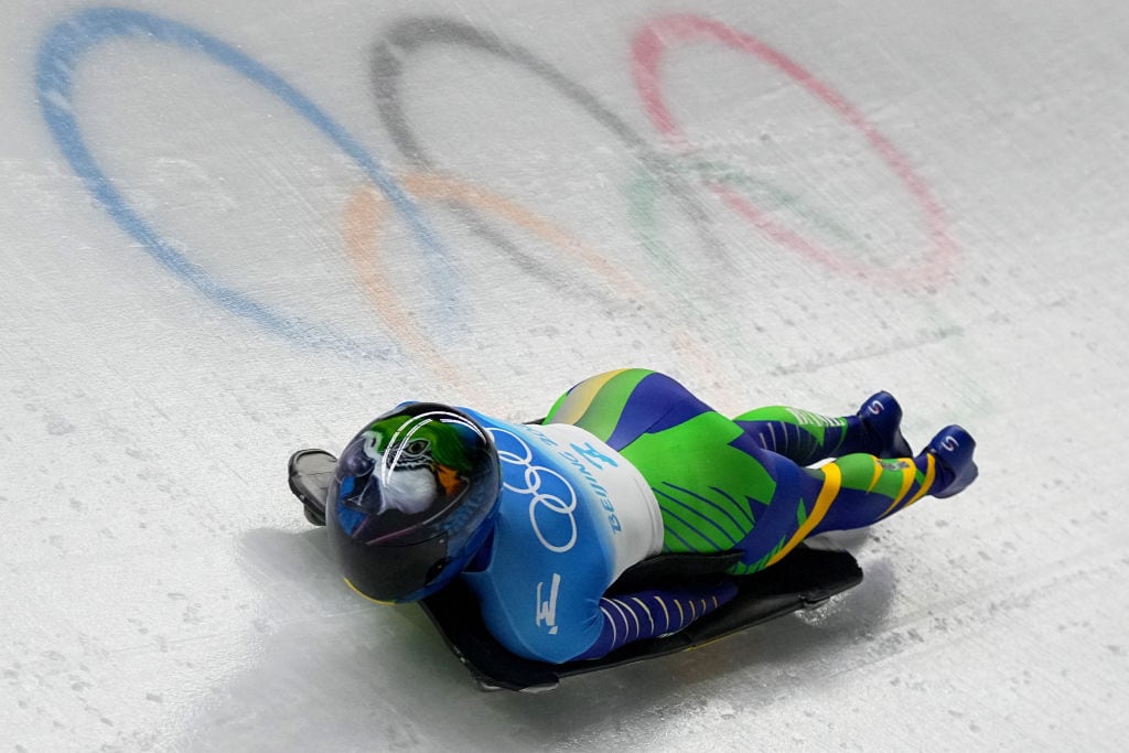 女子スケルトンで健闘したシルベイラ　©Getty Images