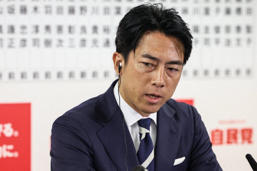 小泉進次郎の“野球たとえ発言”に違和感…本当に意味は適切か？ 大谷翔平と総裁選「勝敗の行方は“50-50”」「一本足打法から二刀流へ」検証結果が出た…＜Number Web＞ photograph by JIJI PRESS