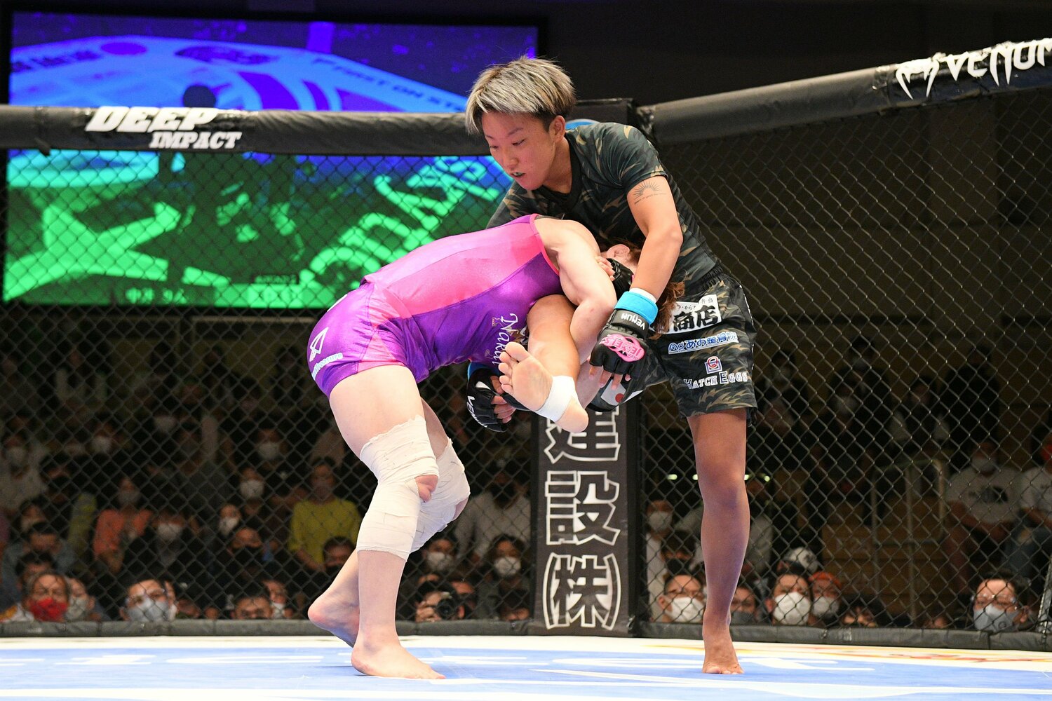 準決勝のTe-a戦　©DEEP JEWELS