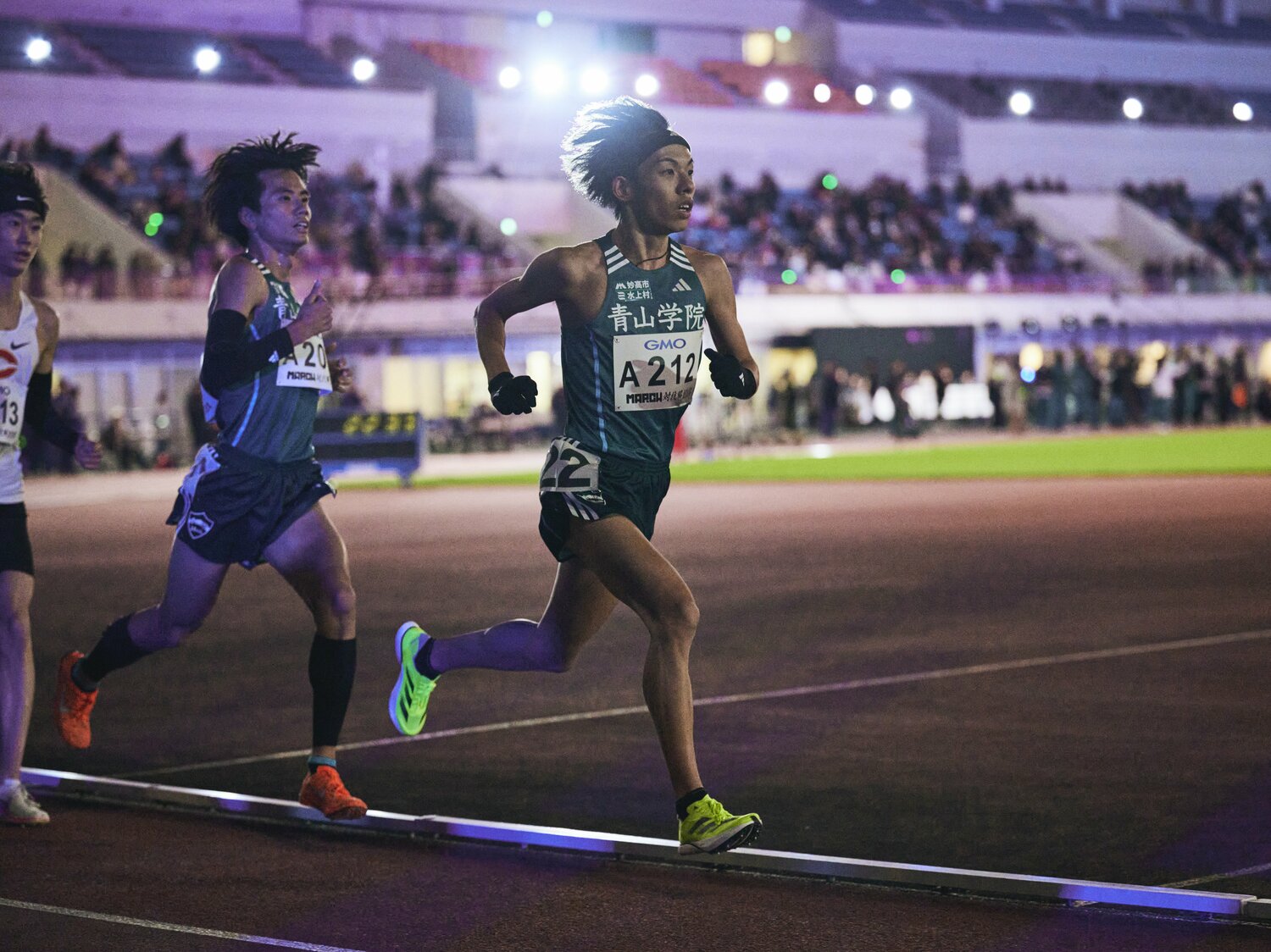 黒田朝日(青学大)はMARCH対抗戦で10000m27分49秒60の自己ベスト ©Yuki Suenaga
