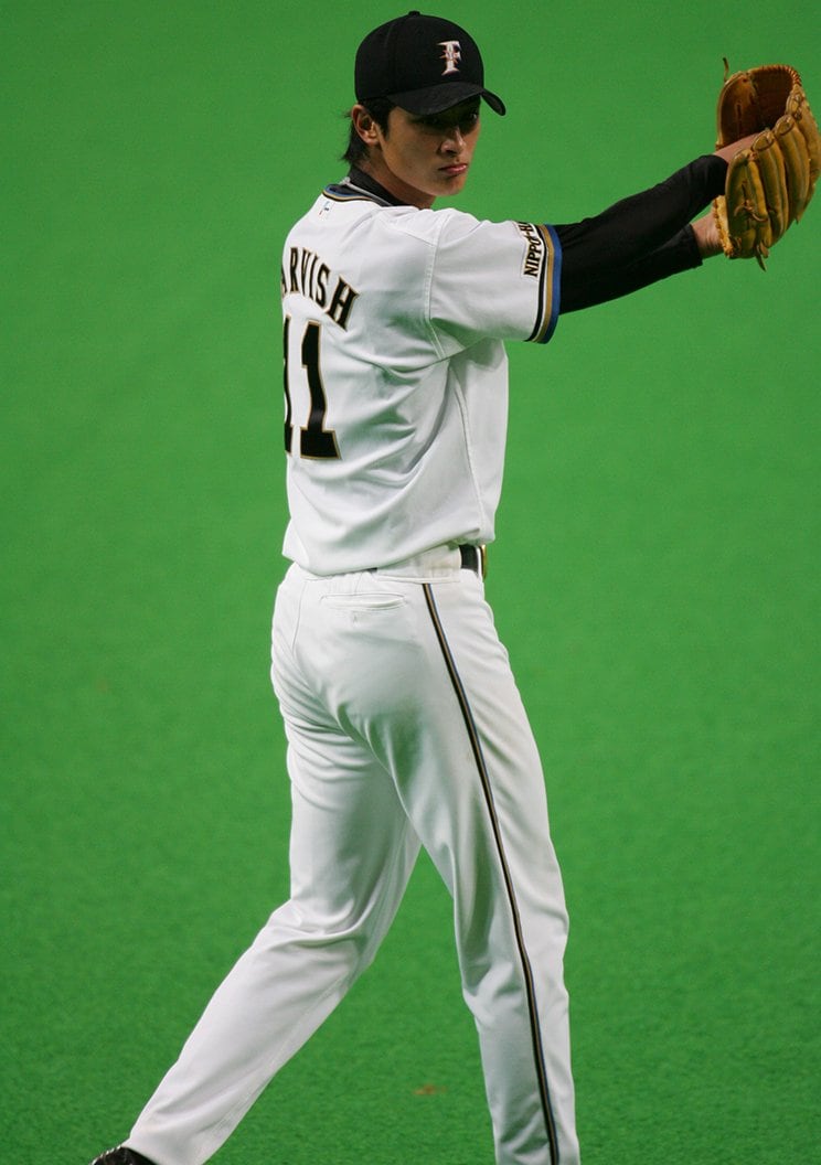 ルーキー時代のダルビッシュ©Sports Graphic Number