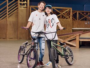いい顔に迫る資生堂クロストーク「ONE ON ONE」大池水杜(自転車BMX選手) × 吉岡里帆(女優)