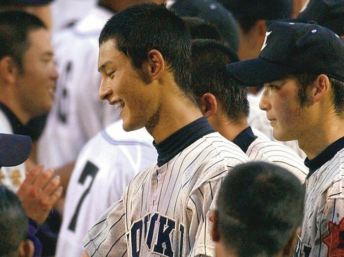 「ダルビッシュに申し訳なさすぎて」東北高4番の告白“人生で初めて本塁打を狙った日”「放心状態だった。自分のミスは自分で取り返さないと…」＜Number Web＞ photograph by Asahi Shimbun