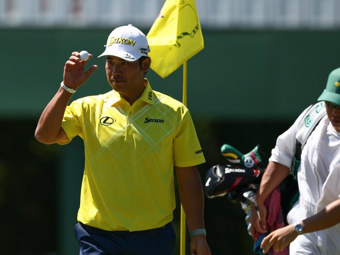 「あの仏頂面だった松山英樹が…取材拒否したマキロイが…」マスターズ優勝で人が変わった？ 2人からにじみ出る“王者の品格”「甘い誘惑にも負けなかった」＜Number Web＞ photograph by Jared C. Tilton/Getty Images