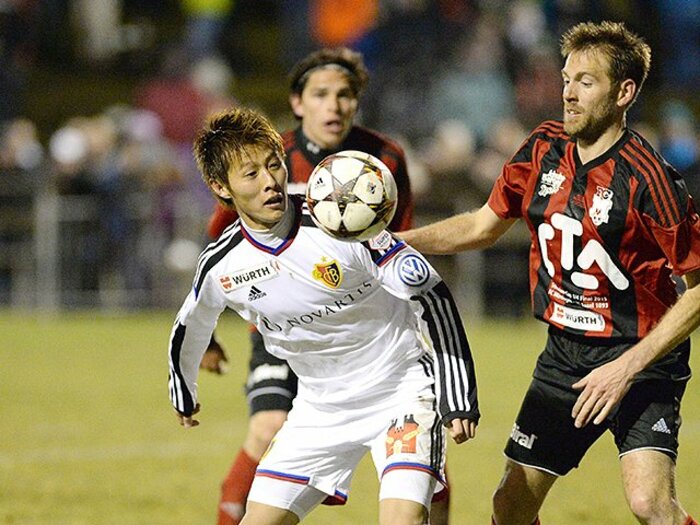 任務は、最愛のクラブを離れること。今もセレッソのために戦う柿谷曜一朗。＜Number Web＞ photograph by AFLO