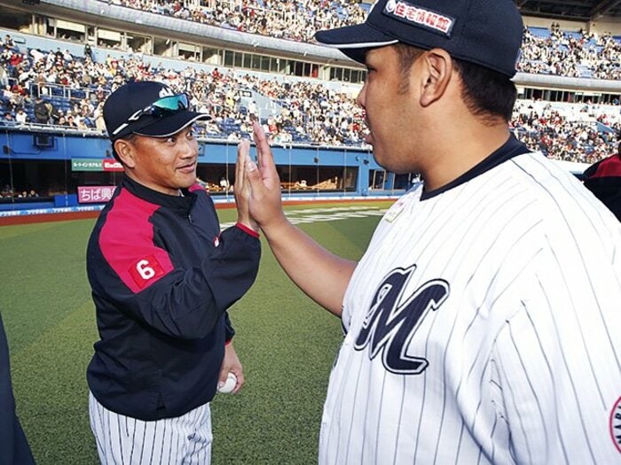 ロッテ好スタートと“走塁改革”。井口監督が一、二軍全員に徹底中。＜Number Web＞ photograph by Kyodo News