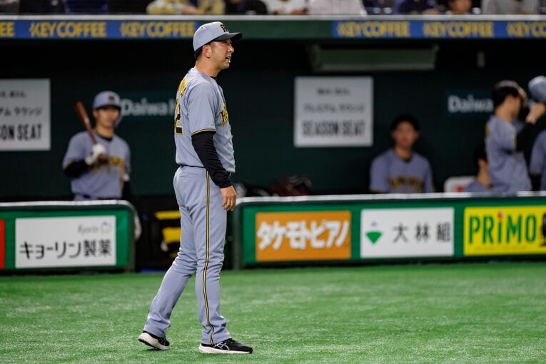 阪神・藤川球児監督　©︎Kiichi Matsumoto