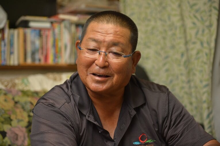 横浜高校の監督・部長として渡辺元智さんと長くコンビを組んだ小倉清一郎さん　©Hideki Sugiyama