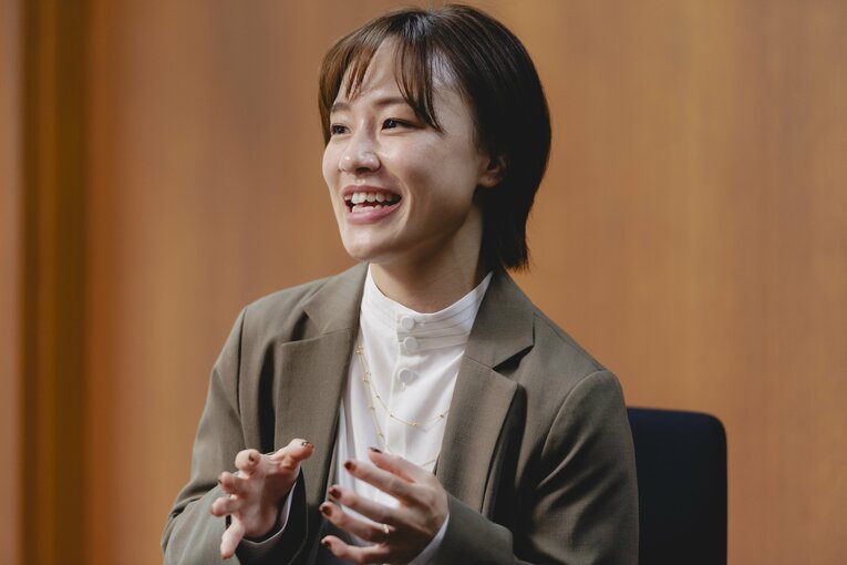 リオ五輪女子レスリング金メダリストの登坂絵莉さん　©Wataru Sato