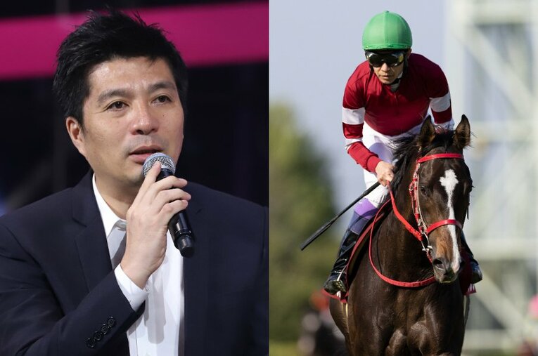 2年連続で20億円以上の大金をセレクトセールに注ぎ込んだ藤田晋オーナー。今春にはジャングロで重賞を制し、馬主としての今後に注目が集まっている ／ photograph by AFLO/Photostud