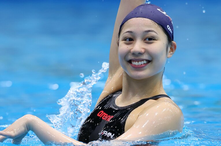 「100年に1人の逸材」とも言われる16歳の比嘉もえ ／ photograph by AFLO