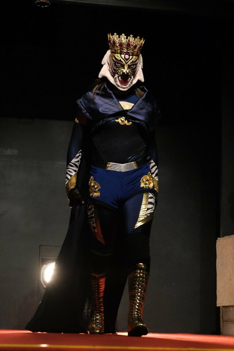 デビュー2戦目を迎えたタイガー・クイーン