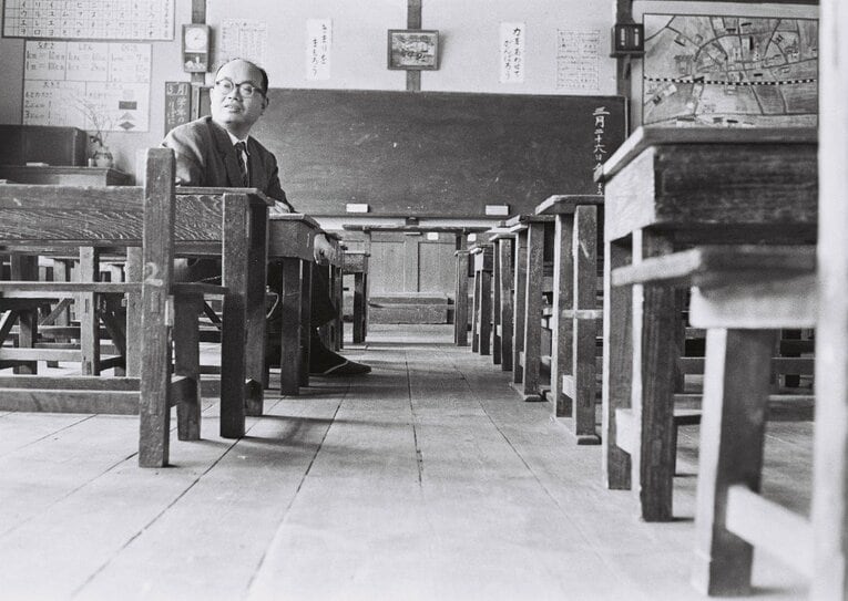 倉敷を訪ねる大山康晴　©BUNGEISHUNJU