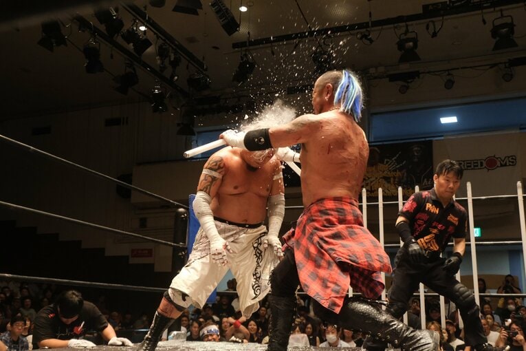 デスマッチのカリスマ・葛西純　©Norihiro Hashimoto