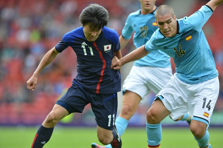 永井謙佑（2012年ロンドン五輪）©︎JMPA