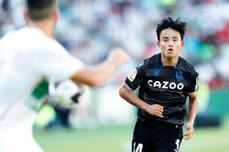 「久保建英が信頼され始めた」証拠かも…ソシエダサポの「Take,Take」に日本人カメラマンが感じた“海外組あるある”とは(37)