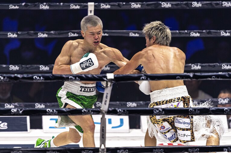 那須川天心vs.与那覇勇気　©Takuya Sugiyama