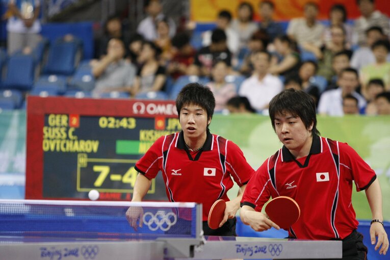 水谷隼（北京五輪）　©︎JMPA