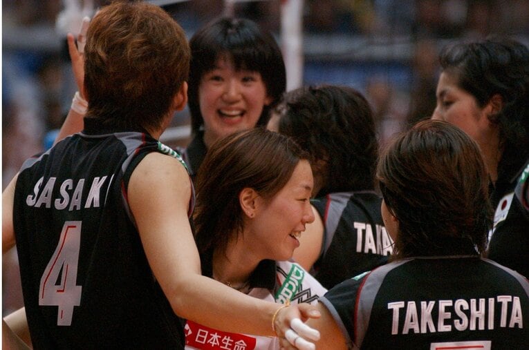 2004年アテネ五輪予選　©︎Takuya Sugiyama/JMPA