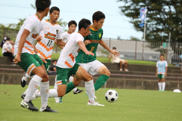 インターハイで完敗を喫した青森山田へのリベンジは叶わなかった　©Takahito Ando