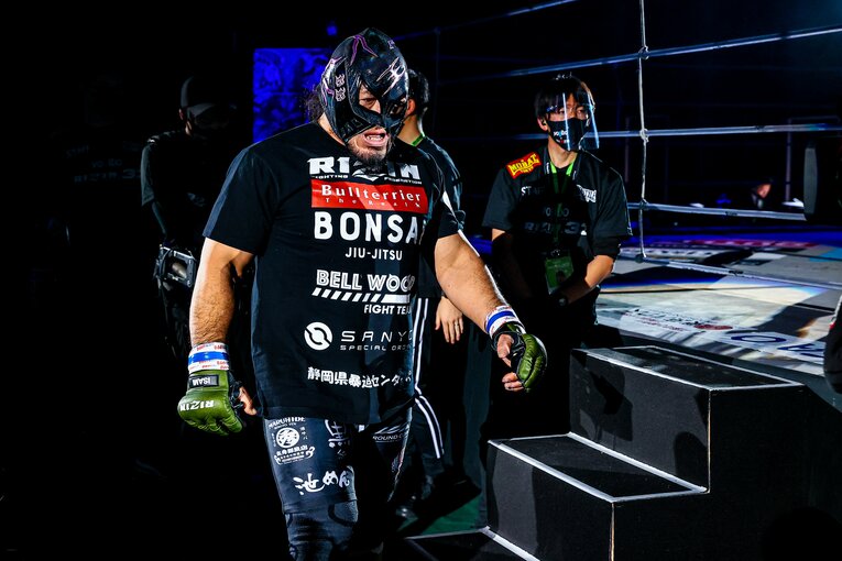 『RIZIN.33』で念願の大晦日のリングに立った関根“シュレック”秀樹　©RIZIN FF Susumu Nagao