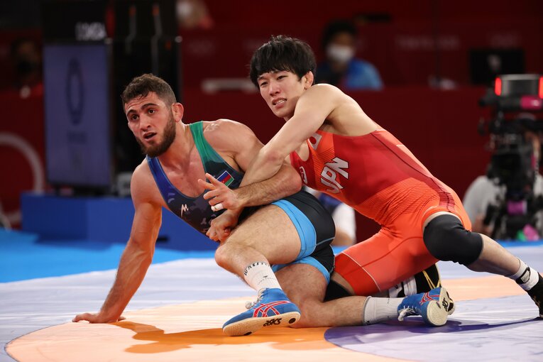 “超攻撃型”とけいようされる乙黒のレスリングスタイル