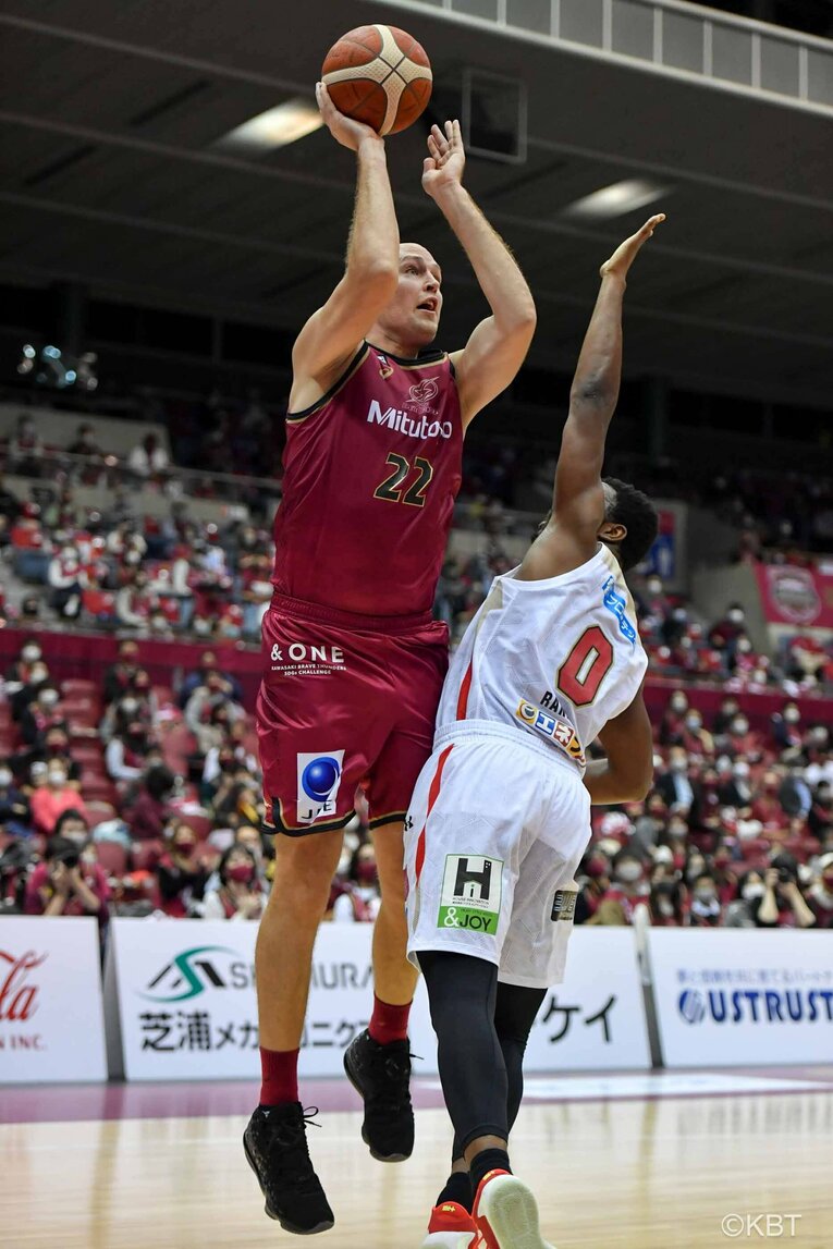 ニック・ファジーカス　(C)KAWASAKI BRAVE THUNDERS