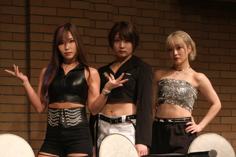 4.3スターダム会見 ©Norihiro Hashimoto