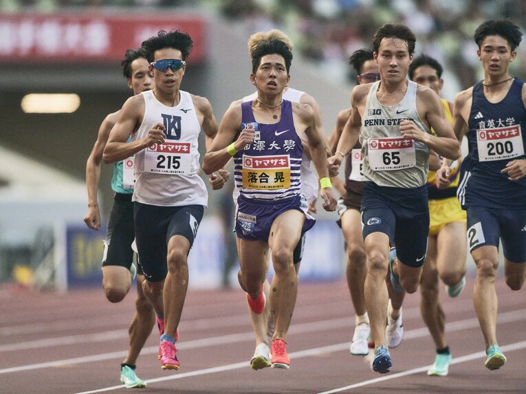 7月の日本選手権では積極的なレースを見せたクレイアーロン　©Yuki Suenaga