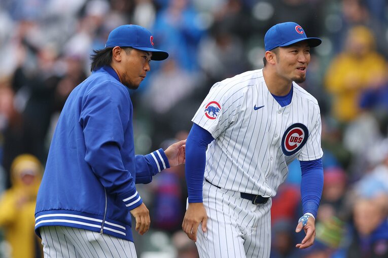 真面目さもおちゃらけた側面も見せる鈴木誠也と今永昇太。さらなる日本人獲得はあるか　©JIJI PRESS