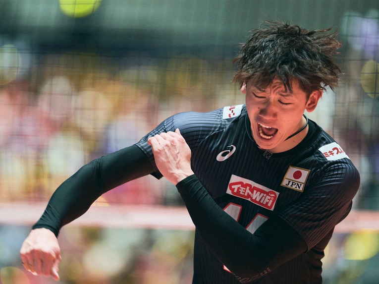 石川祐希（パリ五輪予選トルコ戦）©︎Yuki Suenaga