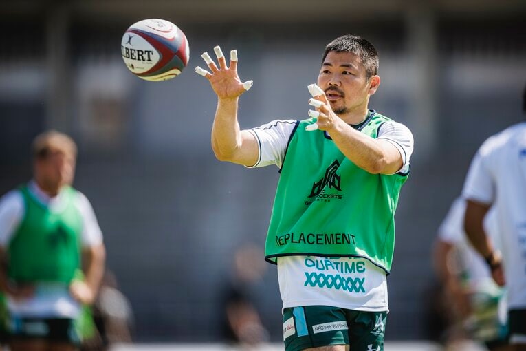 2021年9月にNECグリーンロケッツ東葛に加入　©︎Kiichi Matsumoto