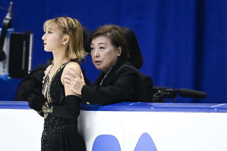 全日本選手権で4連覇を達成した坂本花織【スワイプするとその他の写真もご覧になれます】　©Asami Enomoto