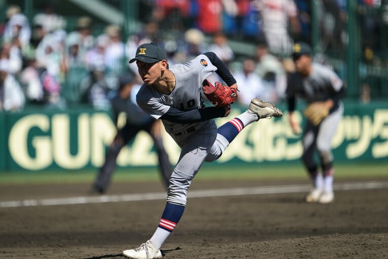 エースの小宅雅己（2年生）　©Nanae Suzuki